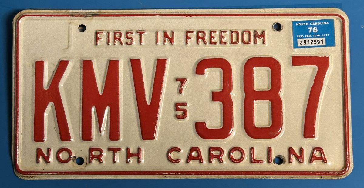 First in Freedom - 1975-76 tag